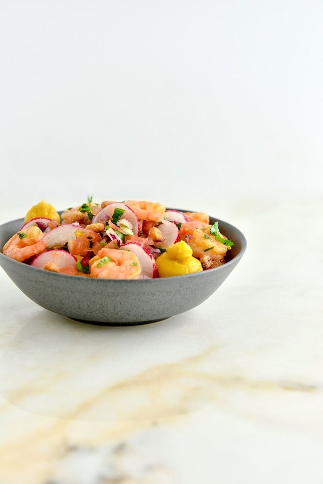 Provar os novos pratos do Selfish