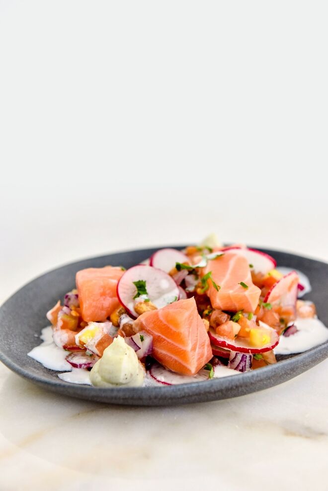 Provar os novos pratos do Selfish