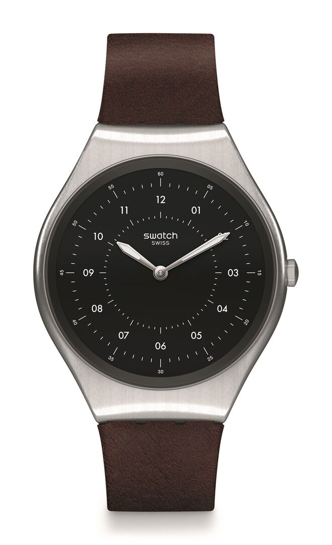 SKIN Irony Skinbrushed, €135, Swatch