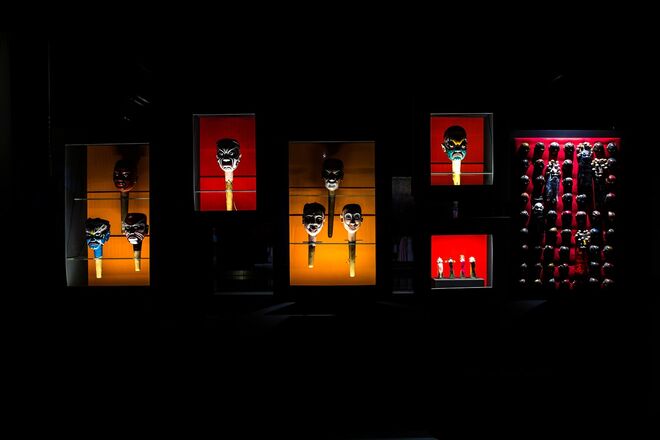 Imagem da exposição A Ópera Chinesa, no Museu do Oriente até 31 de Dezembro.