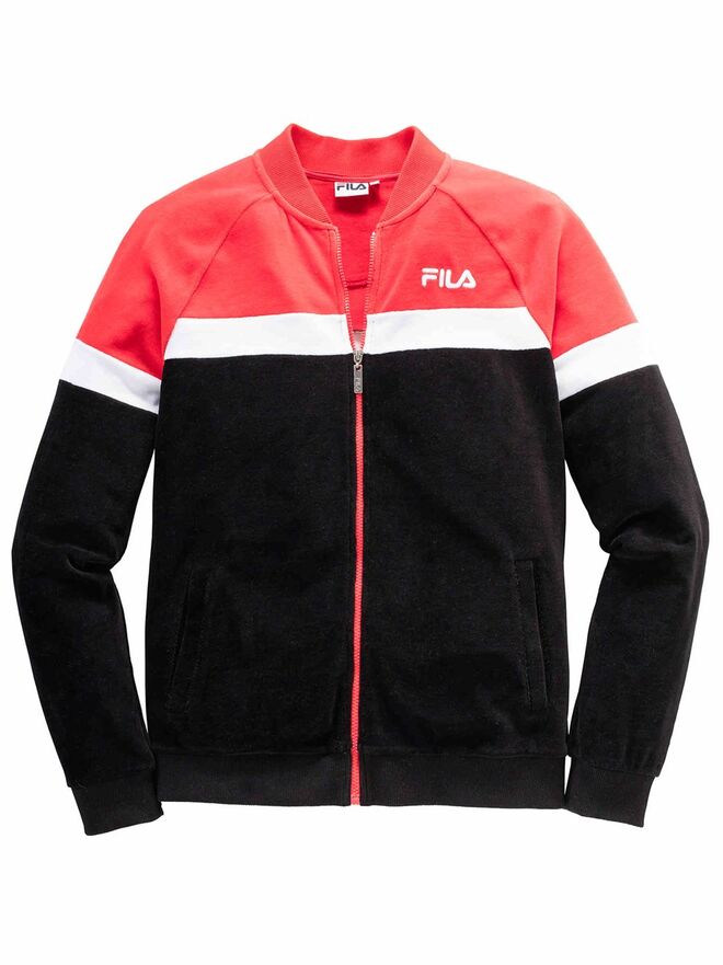 Kevin Velvet Track Jacket, €79,99, Fila
