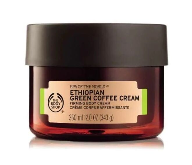 Hidratante refirmante Café Verde de Etiópia Spa of the World, €26, The Body Shop