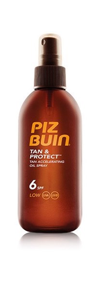 Ã“leo spray acelerador de bronzeado, â‚¬19,49, Piz Buin