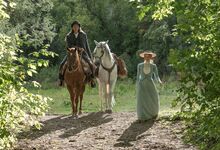 Em Woman Walks Ahead, Jessica Chastain é uma destemida pintora e activista com o desafio de fazer um retrato de Touro Sentado (o filme, com mood de western, tem estreia marcada para o dia 7). 