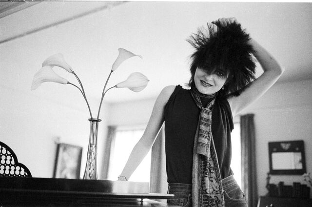 Siouxsie Sioux dos The Banshees, em 1980