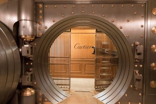 Cofre Cartier criado para o filme Ocean's 8. 