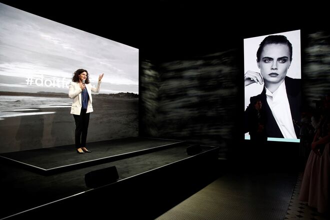 Tina Müller, CEO do grupo Douglas,