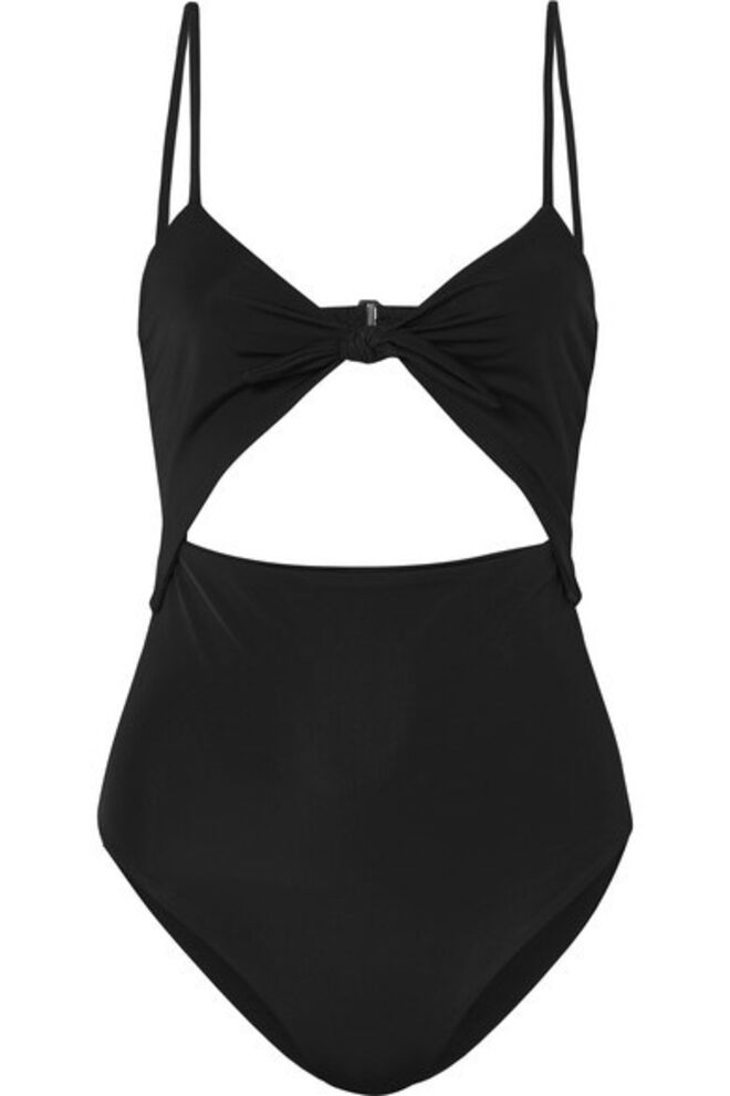 Triângulo ou Pera | Fato de banho recortado Kia, €289, Mara Hoffman, net-a-porter.com