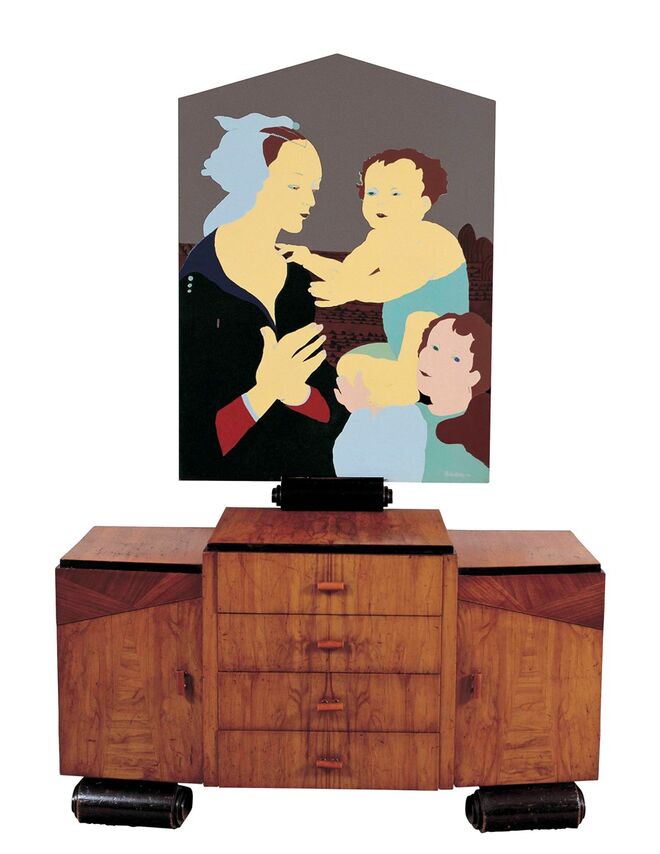 Santa Copia, Beatriz Gonzalez, 1973. Exposição Beatriz González noMuseu Reina Sofia, em Madrid.