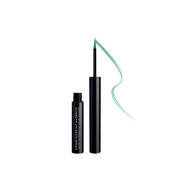 Eyeliner líquido efeito mate na cor verde, €22, Black Up, Perfumes & Companhia