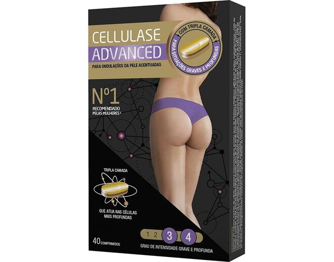 Cápsulas Cellulase Advanced para combate a celulite rebelde, €52,34, Cellulase