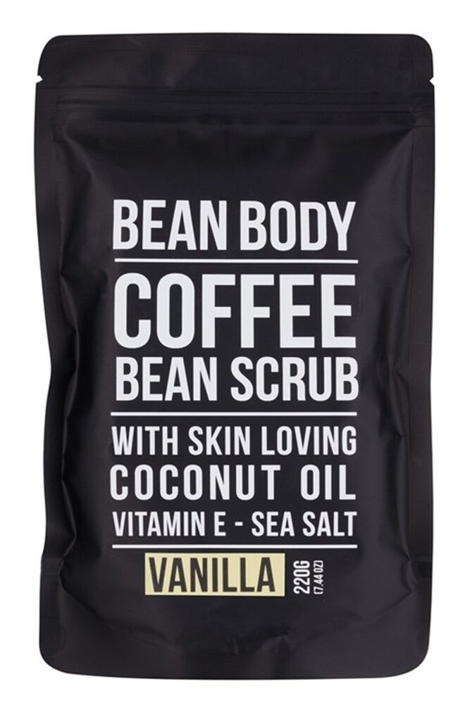 Esfoliante anticelulite e antiestrias feito grãos de café, sal marinho e com óleo de côco orgânico, €17,95, Bean Body, lookfantastic.com