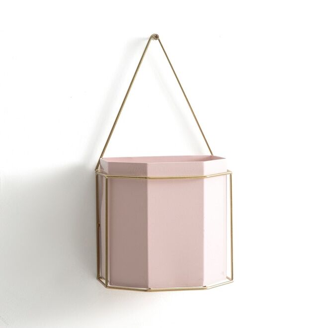 Vaso metálico de parede Uyova, €19,99, La Redoute