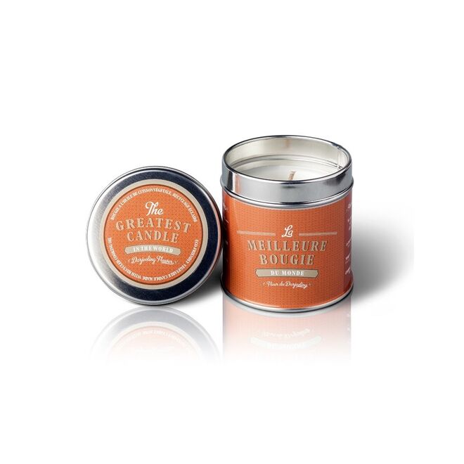 Vela Ecológica Lata Darjeeling Flower, €6,90, The Greatest Candle In The World, El Corte Inglés