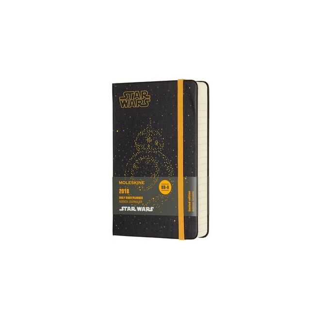 Agenda de bolso diária 2018 Star Wars, €19,90, Capitão Lisboa
