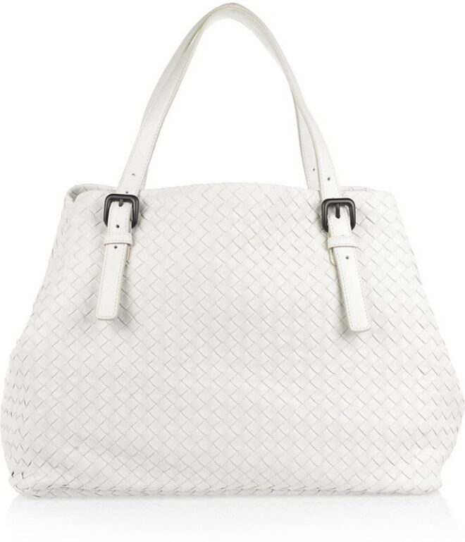 Intrecciato Leather Tote