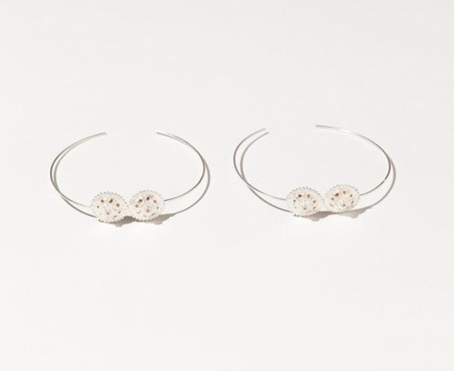 Argolas em prata, €235, Joana Mota Capitão 