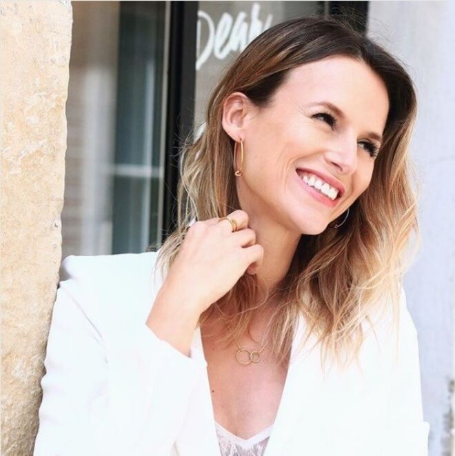 Nuria Madruga com jóias Omnia