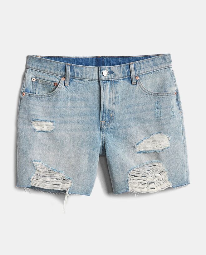 Calções de ganga com rasgões, 49,95, Gap, El Corte Inglés 