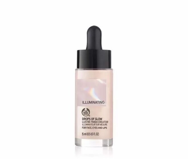 Iluminador líquido Drops of Glow, €15, The Body Shop 