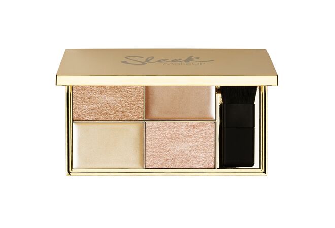 Paleta Cleopatras Kiss com iluminadores em pó e cremosos, €11,95, Sleek, lookfantastic.com