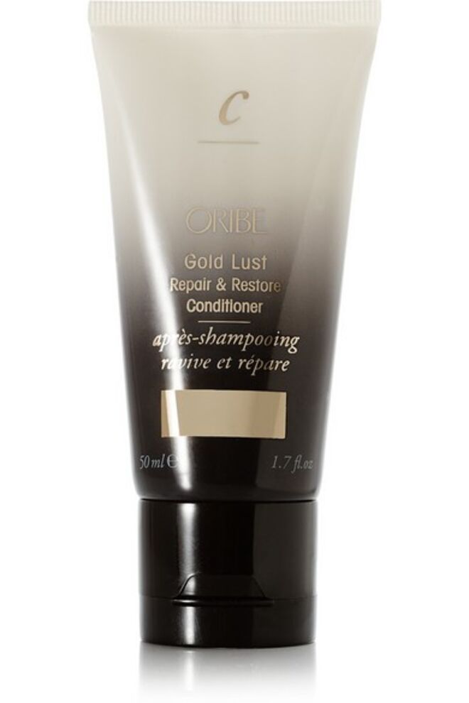 Travel-Sized Gold Lust Repair & Restore Conditioner, 50ml, €19, Oribe, em Net-a-Porter
