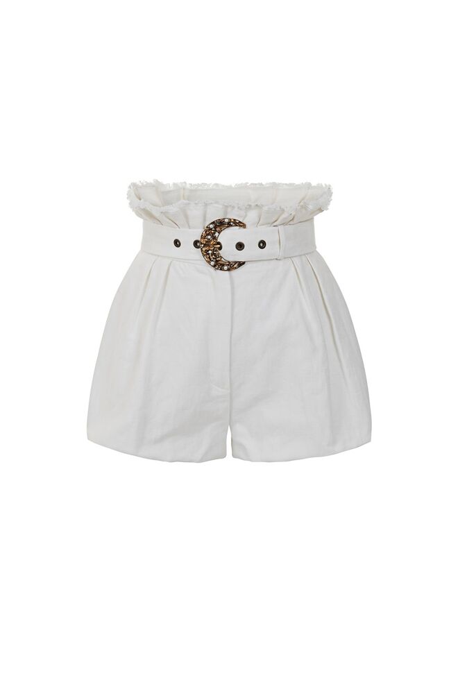 Calções, €340, Elisabetta Franchi