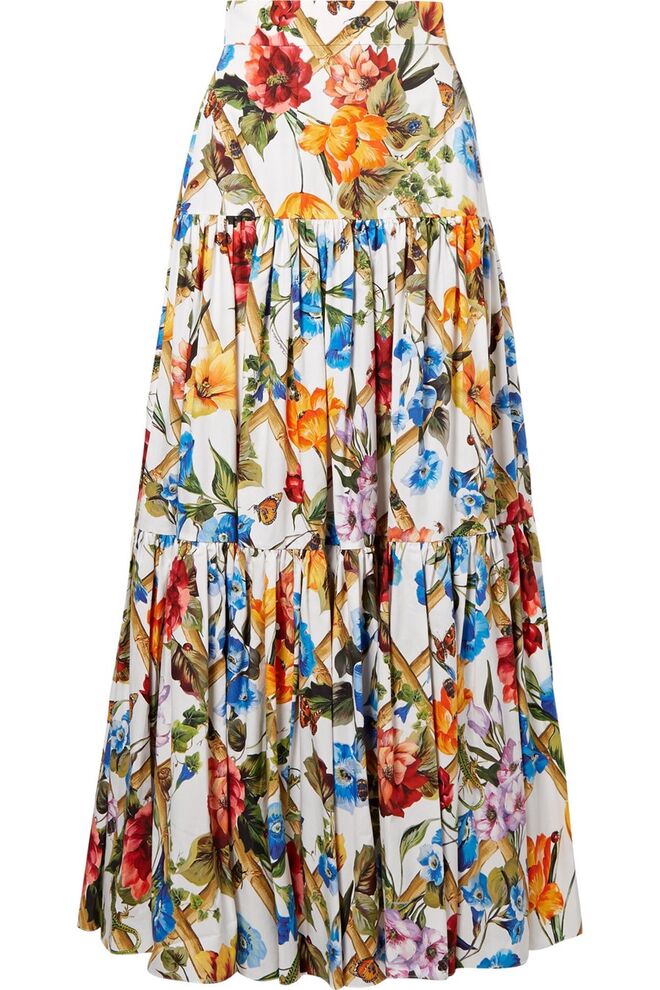 Saia, €995, Dolce & Gabbana em net-a-porter.com