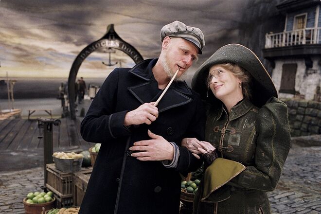 Jim Carey e Meryl Streep em Uma Série de Desgraças (2004)