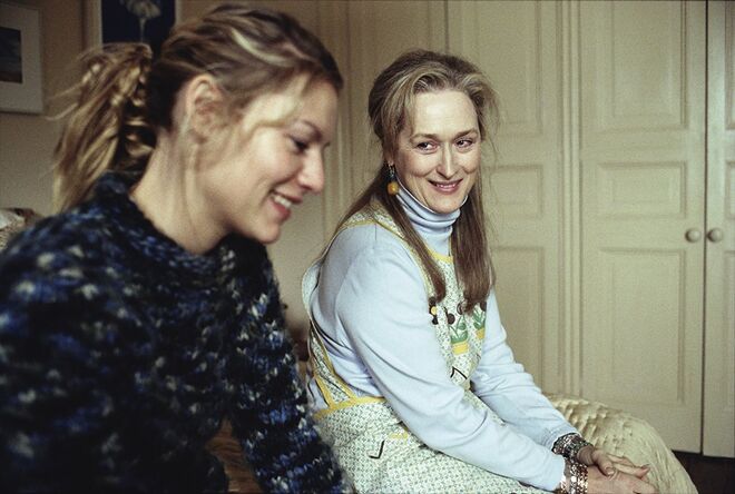 Claire Danes e Meryl Streep em As Horas (2002)
