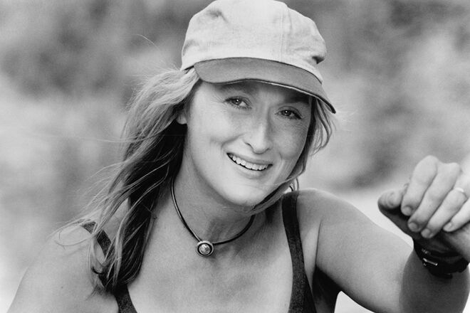 Meryl Streep em O Rio Selvagem (1994)