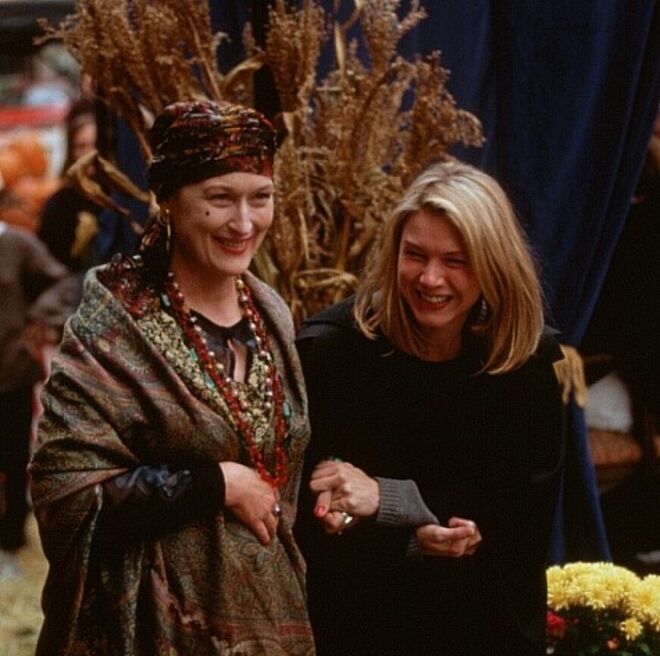 Renée Zellweger and Meryl Streep em Podia-te Acontecer (1998)