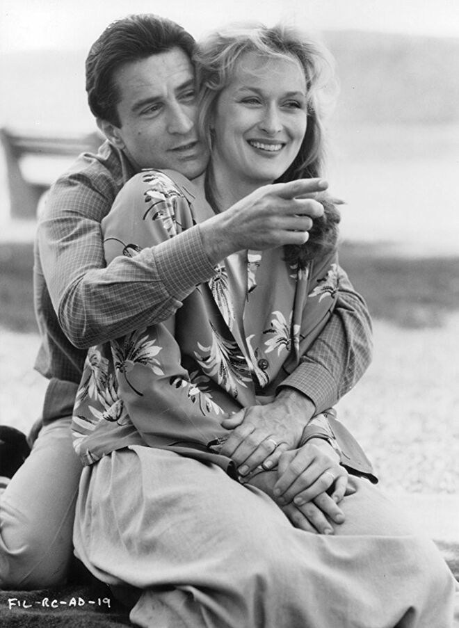 Robert De Niro e Meryl Streep em Encontro com o amor (1984)