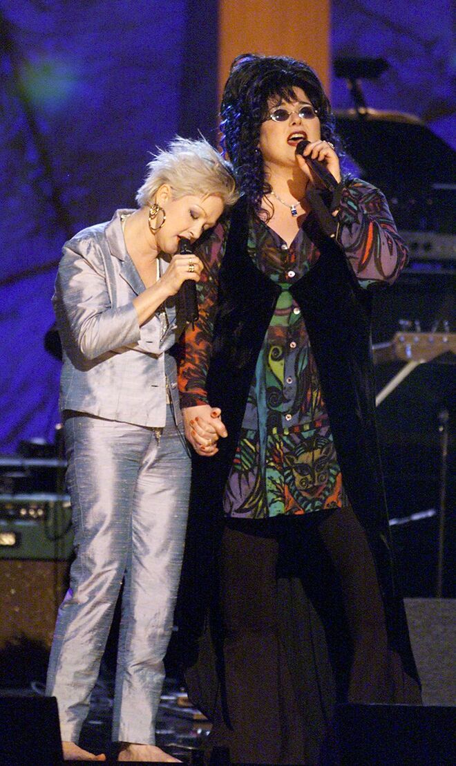 Cyndi Lauper e Ann Wilson