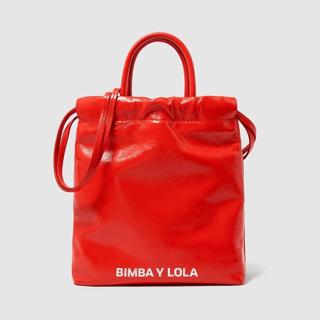 Mala em pele, €140, antes €175, Bimba Y Lola 