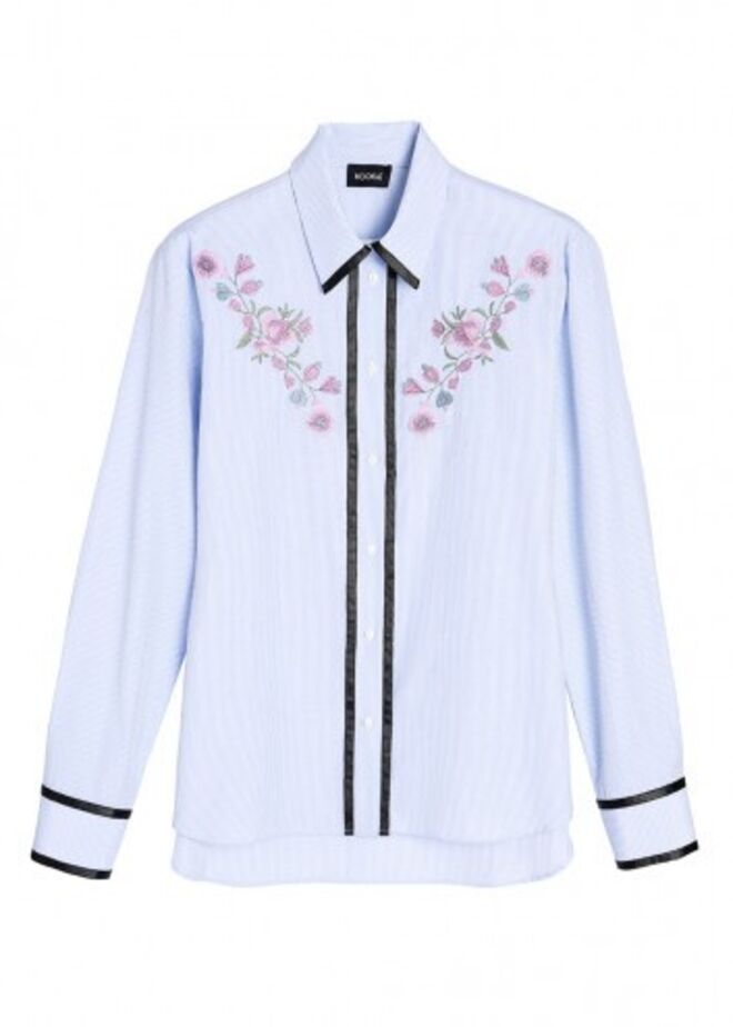 Camisa com bordado, €41,40, antes €89, Kookai, El Corte Inglés 