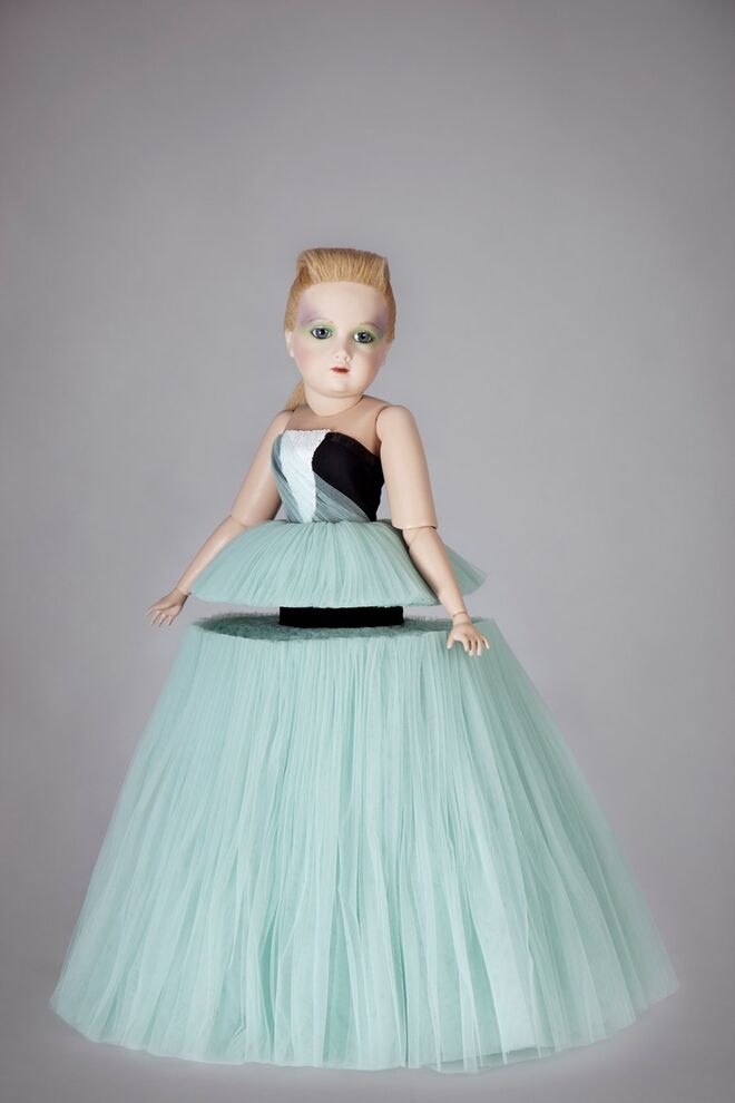 Anja, coleção Couture Cutting Edge, primavera/verão 2010.