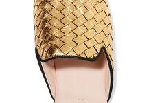Slippers, €490, Bottega Veneta 