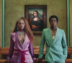 Louvre rendido aos Carter, outra vez