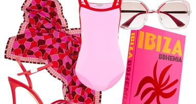 Rosa e vermelho, uma combinação perfeita