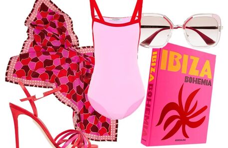 Rosa e vermelho, uma combinação perfeita