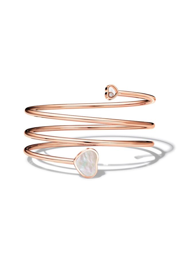 Happy Hearts Twist Bangle, Chopard 