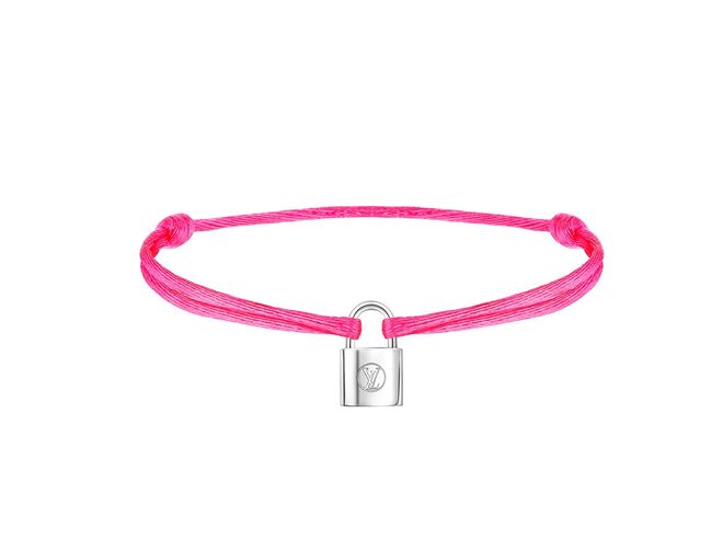 Silver Lockit Fluo em rosa, €250, Louis Vuitton
