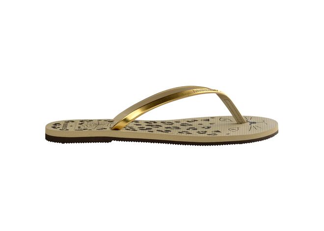 Charlotte Olympia #Purrrfect10, edição limitada, €60, Havaianas