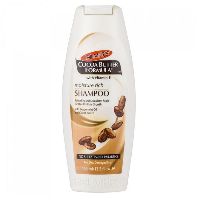 Champô estimulador de crescimento, €4,75, Palmer’s, feelunique.com 