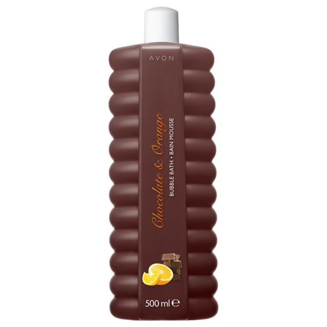 Espuma de banho Chocolate & Orange, €7, Avon 