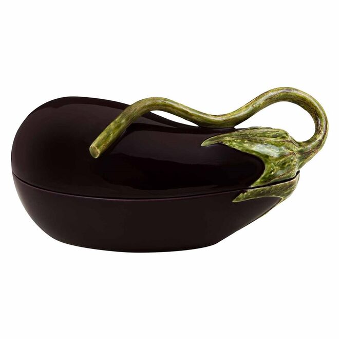 Caixa em faiança pintada à mão, €39, Bordalo Pinheiro