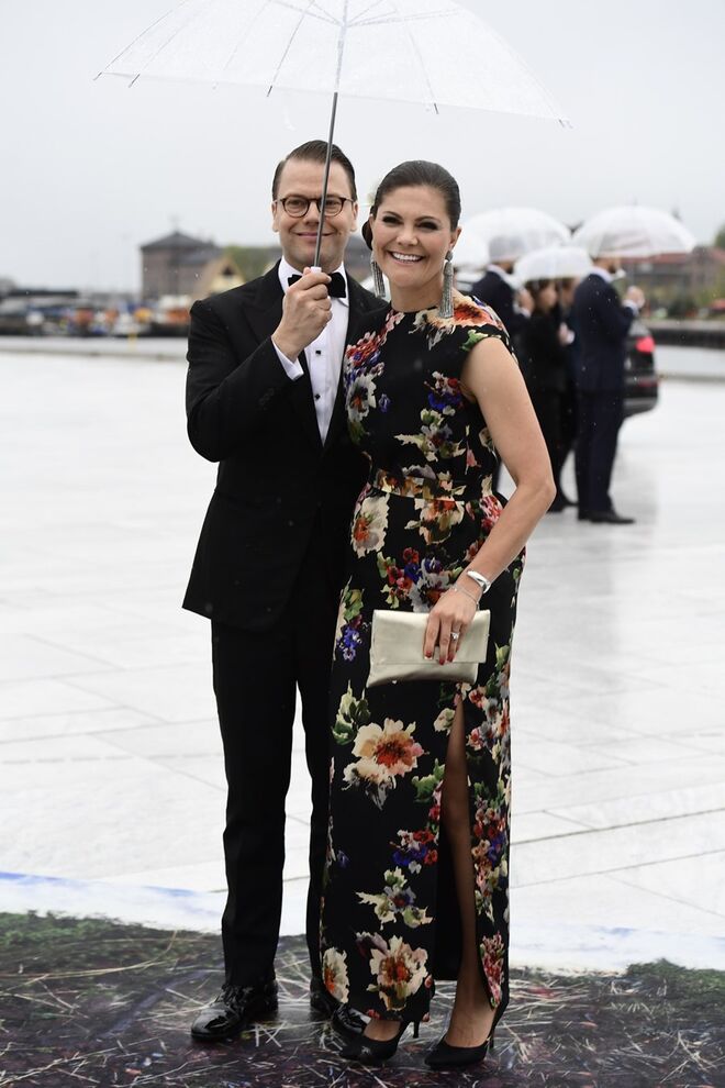 Na comemoração do 80º aniversário dos reis da Noruega 