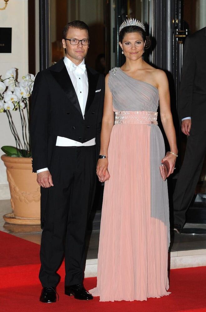 No seu primeiro jantar oficial do ano no Palácio Real em fevereiro de 2015