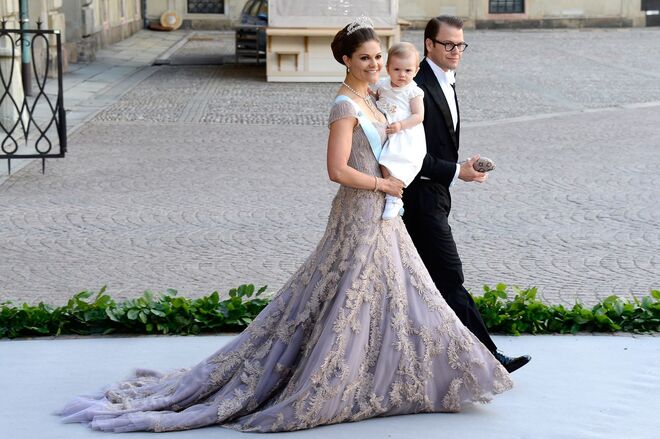 No casamento da irmã, princesa Madalena com Christopher O’Neill, em 2013